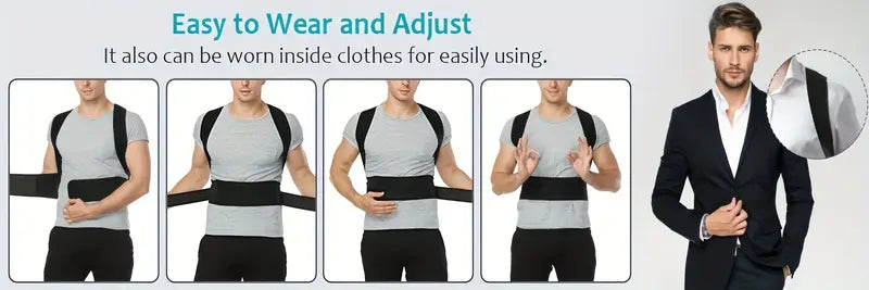 Posture Corrector Belt – Waist & Back Support for All-Day Comfort
