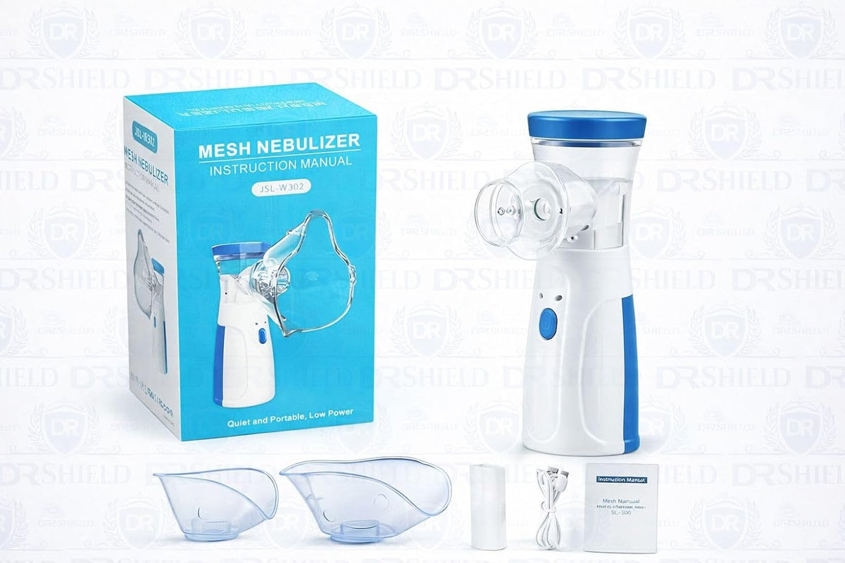 Portable Mesh Nebulizer – Fast & Silent Breathing Relief