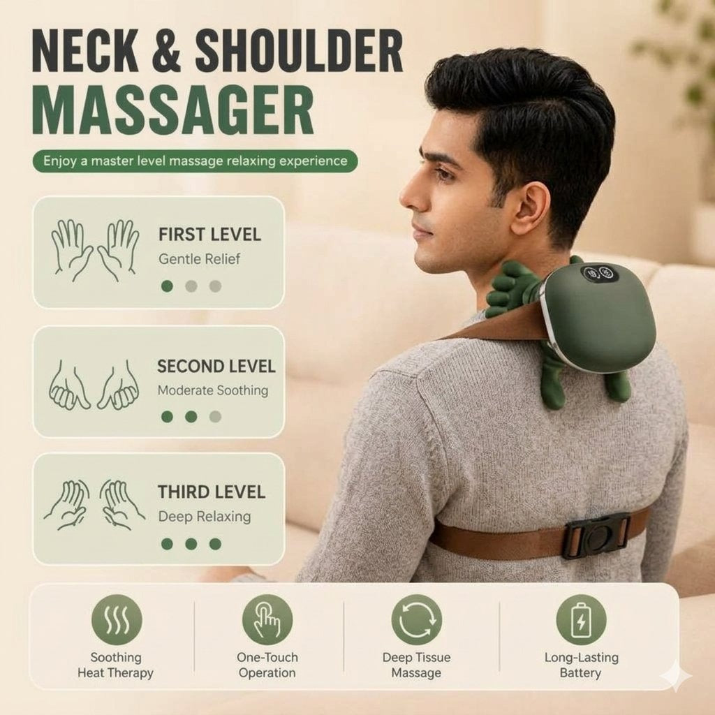 Neck & Shoulder Kneading Massager
