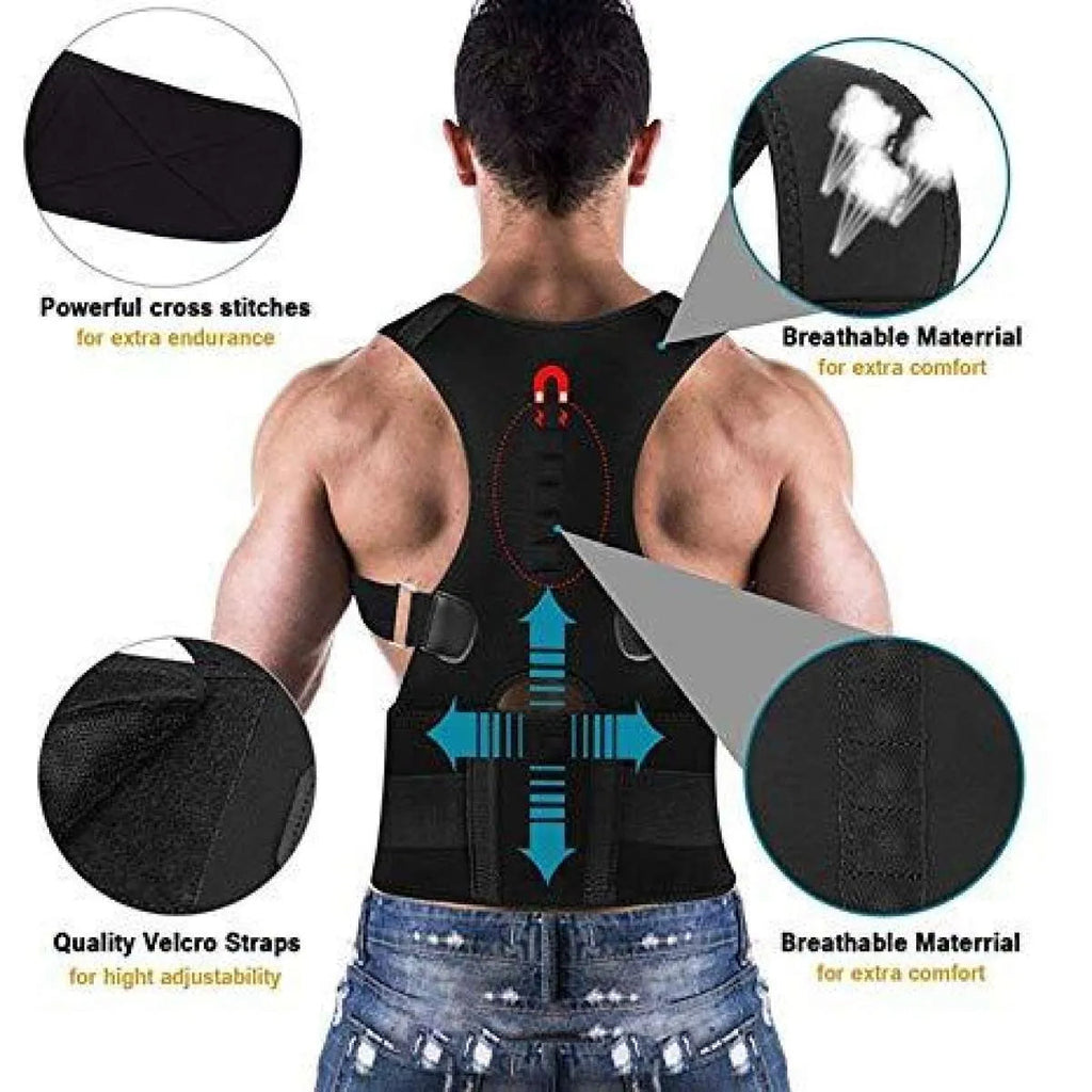 Posture Corrector Belt – Waist & Back Support for All-Day Comfort