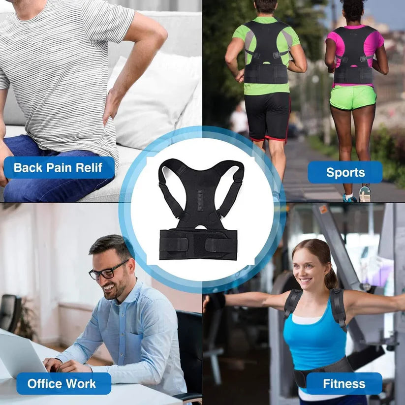 Posture Corrector Belt – Waist & Back Support for All-Day Comfort
